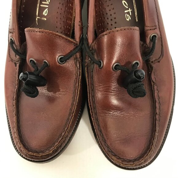 Talbots Vintage Style Brown Slip On Flats/Loafers - Picture 6 of 10